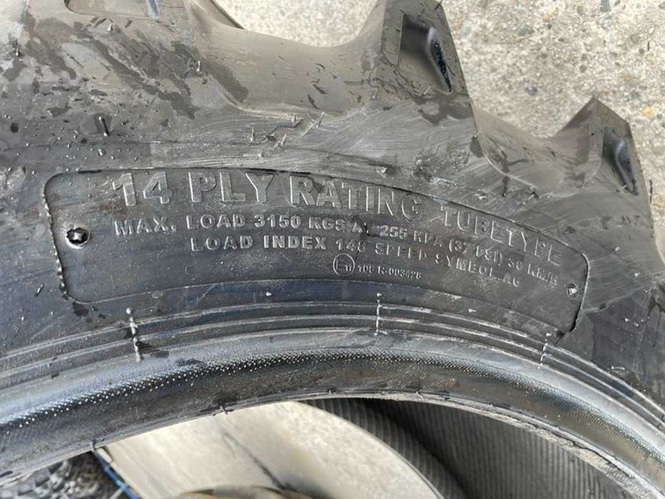 Anvelope noi 16.9-34 OZKA 14PR cauciucuri de tractor FIAT