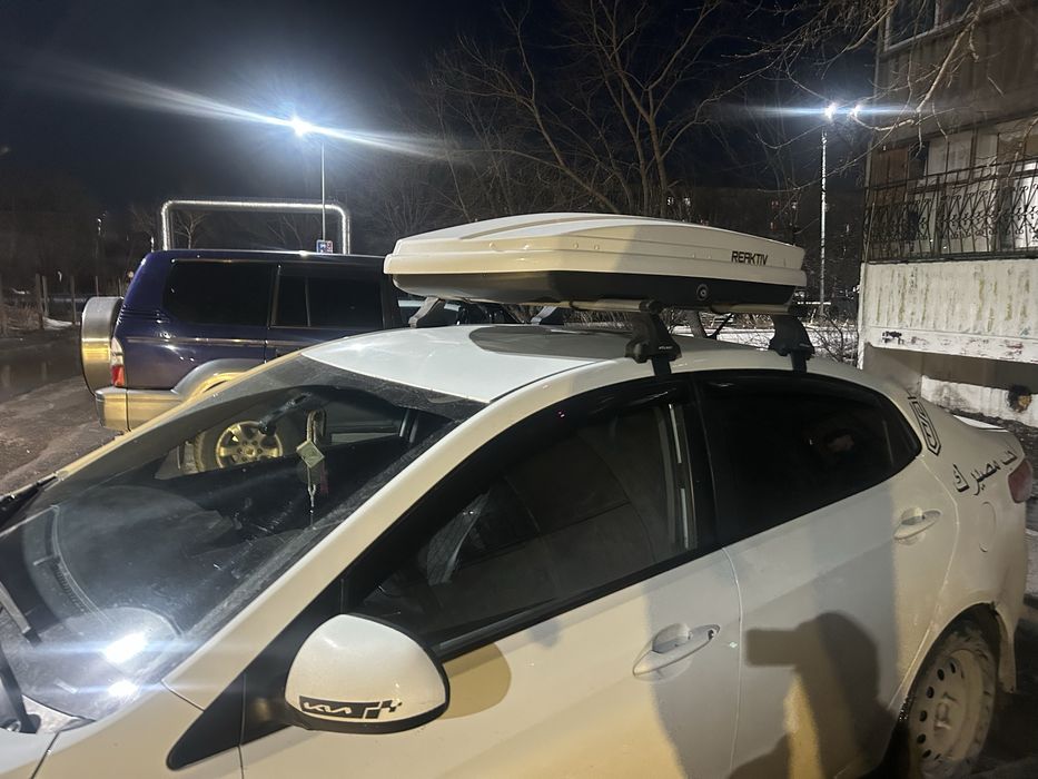 Авто бокс + поперечные рейлинги