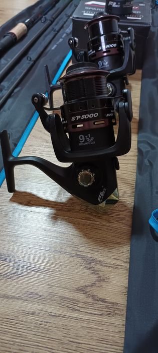 SET 2 Lansete Feeder Robinhan HARRIER 3,60 metri + 2 Mulinete FL SP500