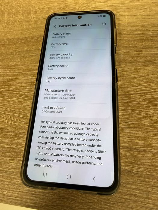 Samsung Galaxy Z Flip 6 12/256gb / без забележки