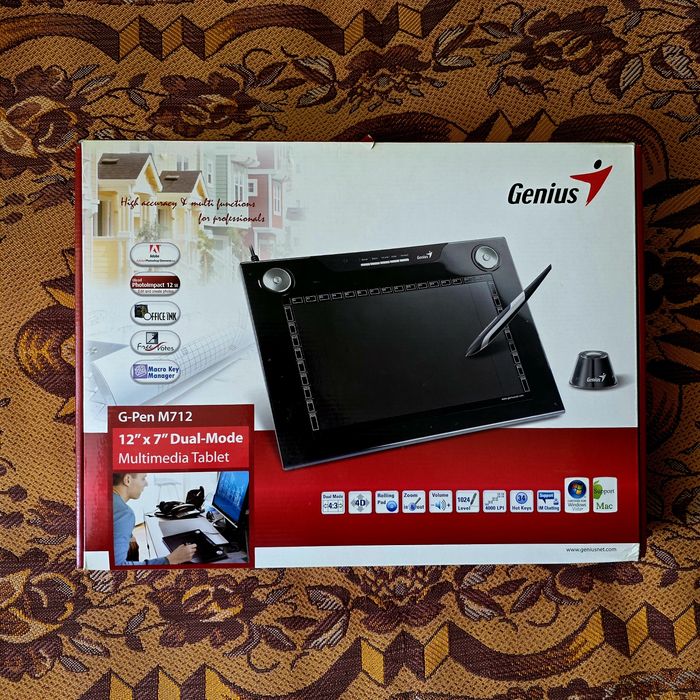 Продам графический планшет Genius