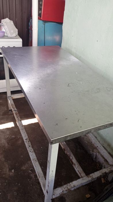 Стол не ржавейка (1400х700х850(
