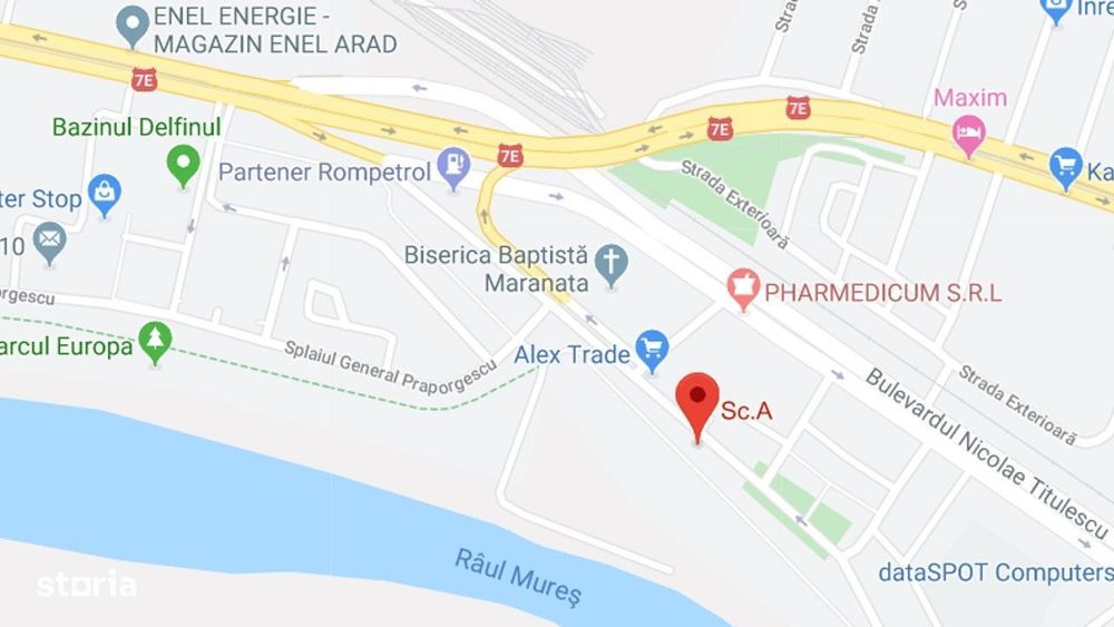 Vanzare spatiu comercial Arad, zona Micalaca, Bl. 303 - 137mp