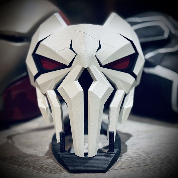 Punisher mask 3d