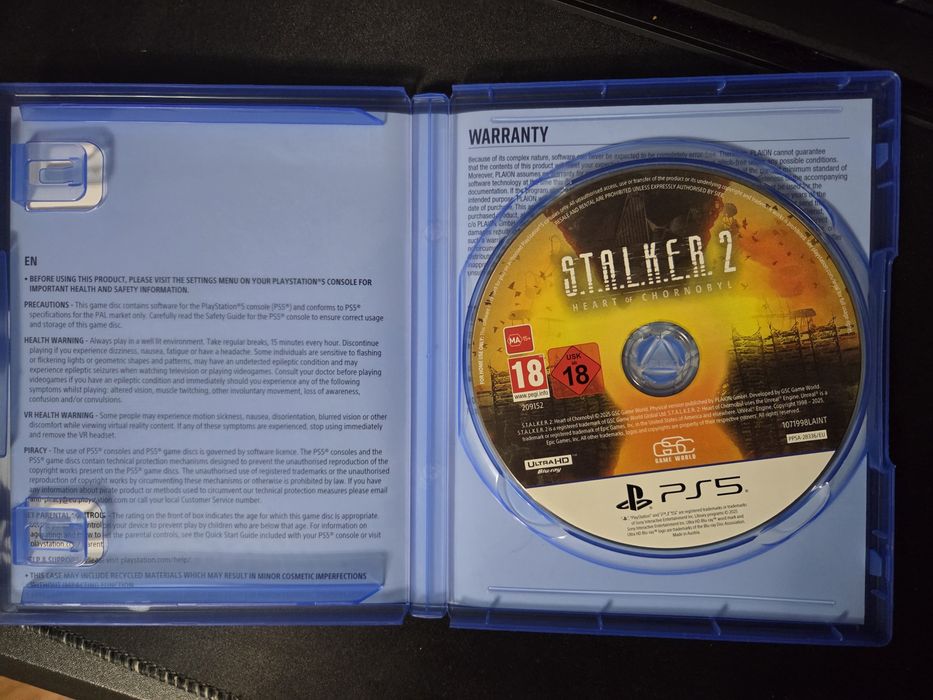 Игра PS5 диск STALKER 2