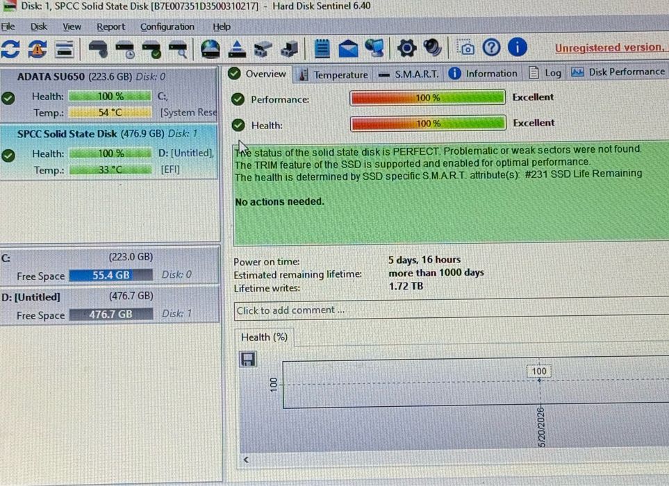 Solid State Drive (SSD) Silicon Power A55, 512GB, 2.5"