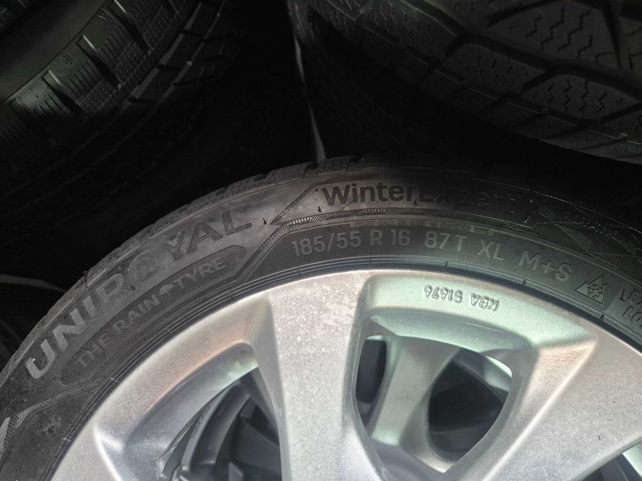 4 Anvelope de IARNA - 185/55/16 87T - Uniroyal Winter EXPERT - DEMO NOI - DOT 2025 !