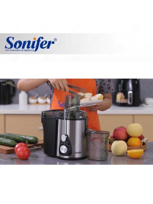 Соковыжималка Sonifer SF-5522. Sharbat chiqargich 400W, sv9