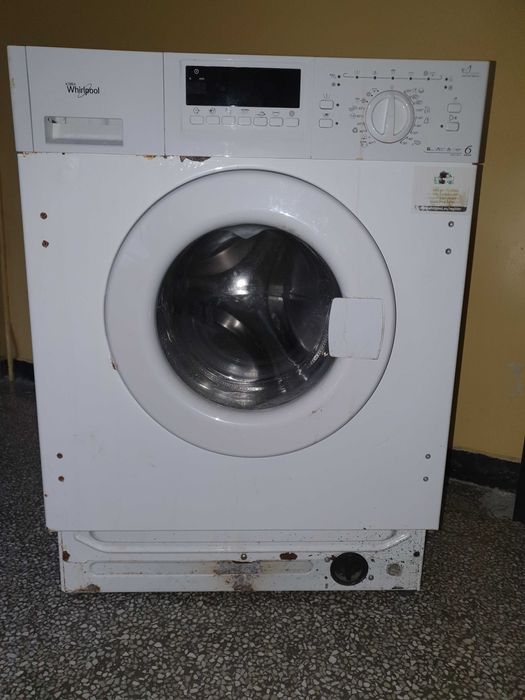 Whirlpool AWOC 0614  пералня за вграждане за части. Бел Люк.