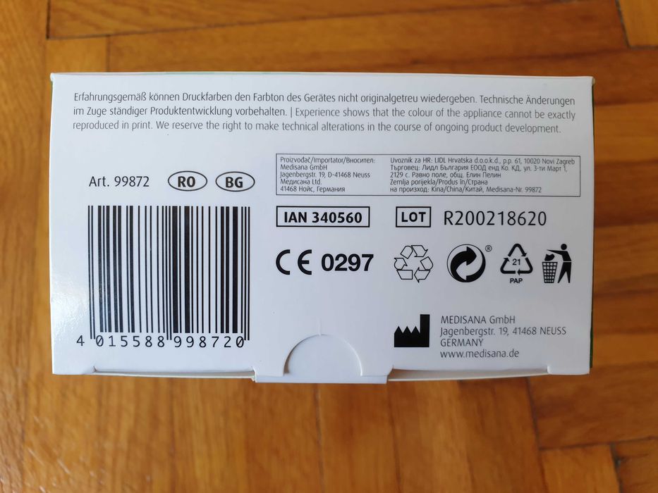 Termometru infrarosu digital 6in1 Medisana