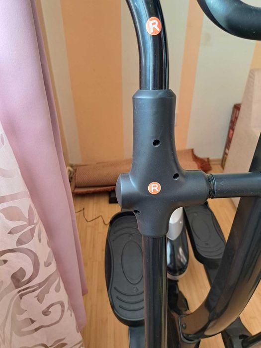 Bicicletă eliptică EcoFit – nefolosită, 12 programe, puls și calorii