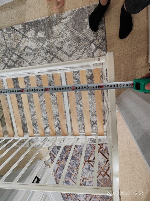 Детская кроватка с матрасом