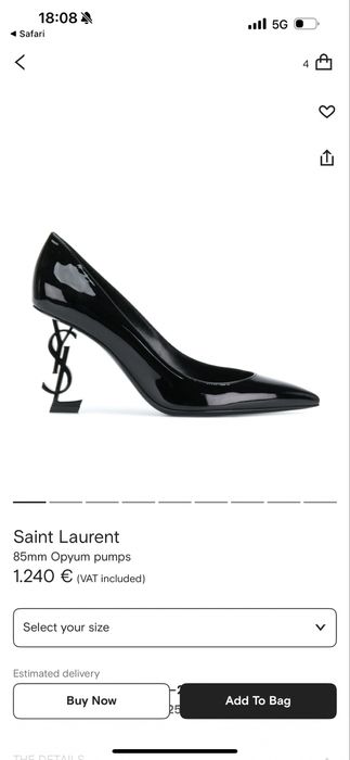 Оригинални токчета YSL