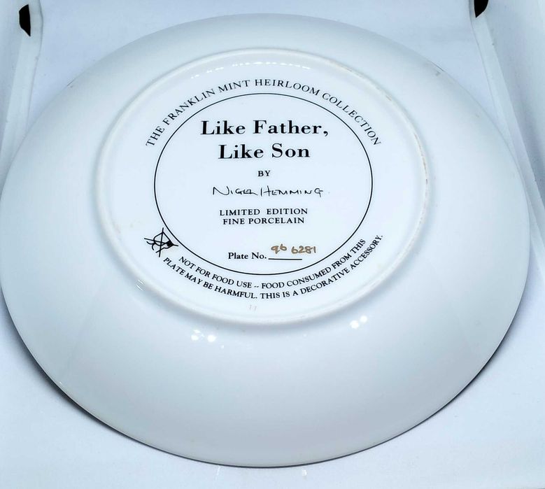 Колекционерска Порцеланова чиния,,Franklin Mint Heirloom"Англия