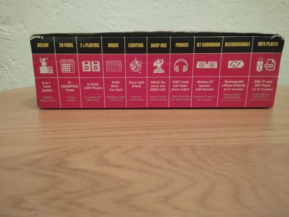 Детски Dj бийтмейкър с тонколона i dance starpads beatmaker