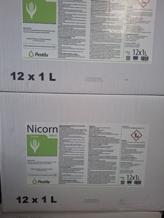 Erbicid Nicorn 40g - 60g Nicosulfuron/L