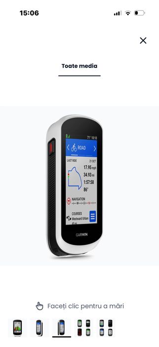 Vand navigatie de ciclism Garmin explore edge 2 NOU