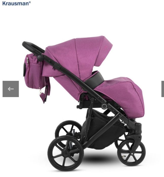 Vând cărucior 3-în-1 Krausman – landou + sport + scoică auto