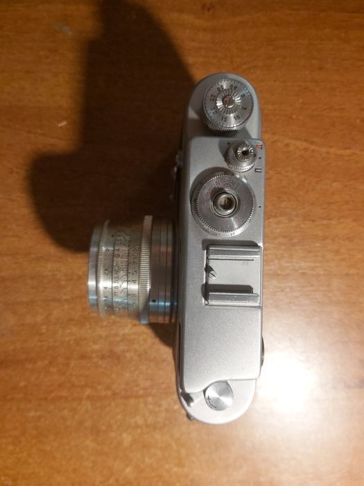 Aparat foto film Zorki 4 + obiectiv Jupiter 50 f2 si etui