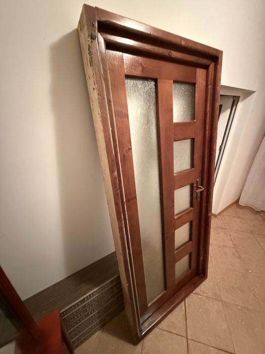 Usa de interior lemn brad