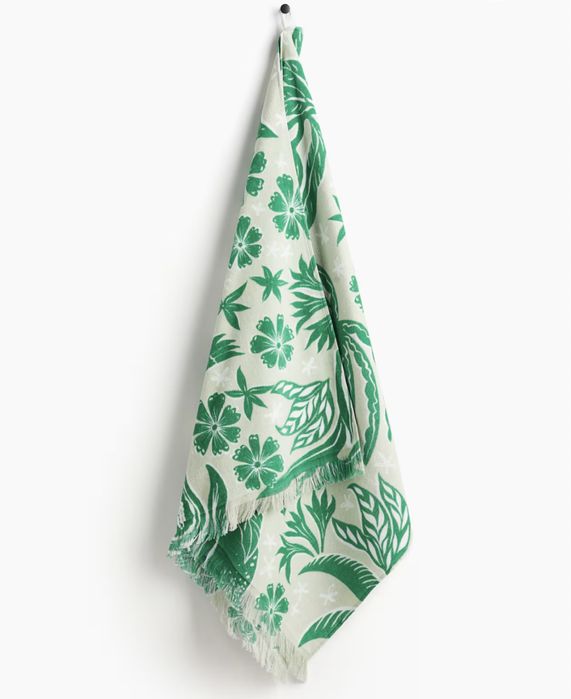 Нова голяма кърпа за плаж/ баня, памук 165/80