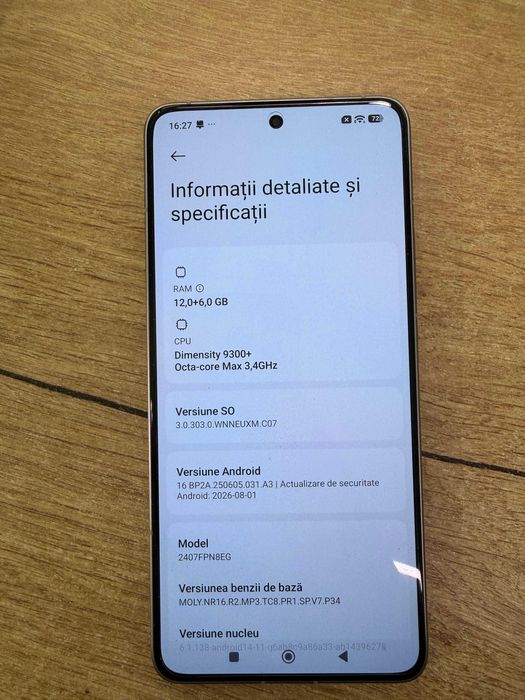 Xiaomi 14T Pro 512GB 12GB RAM – Baterie 97% – Factură – Garanție 24 Luni