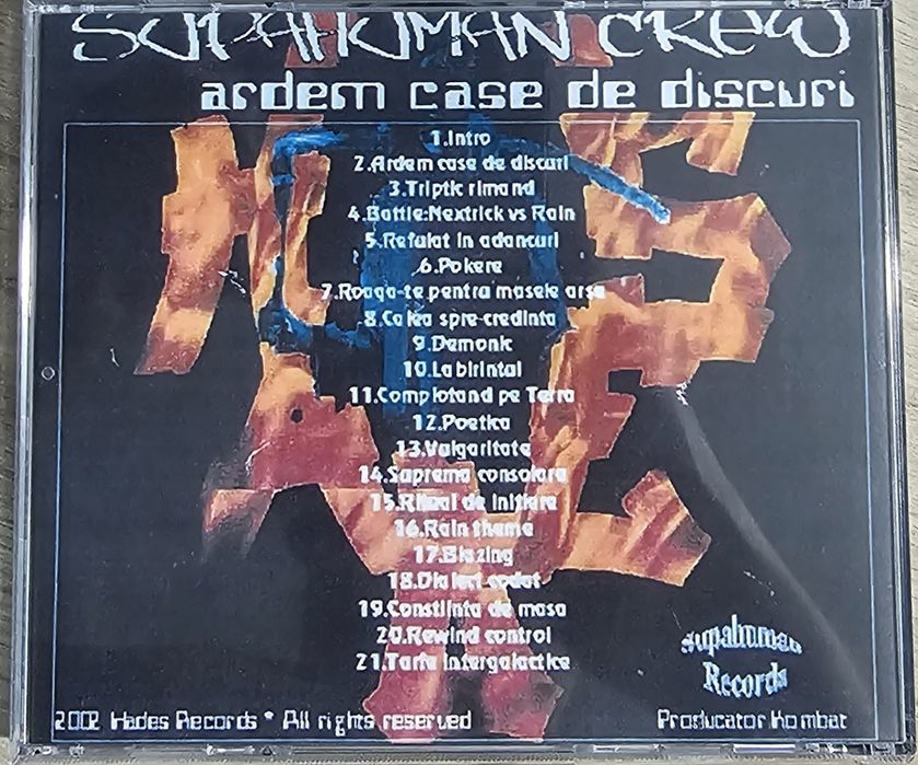 Supahuman Crew - Ardem Case De Discuri