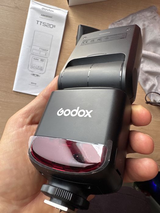 вспышка godox tt520 с синхронизатором