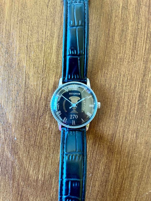 ceas mecanic rar colectie Raketa/Peterhof 270th Anniversary