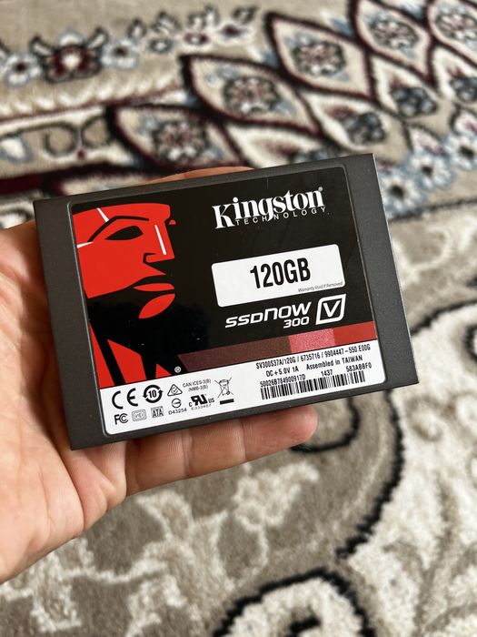 Kingston SSD 120GB Xotira