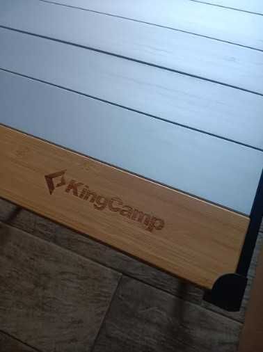 Сгъваема къмпинг маса KingCamp, голяма къмпинг маса 136 х 70 см