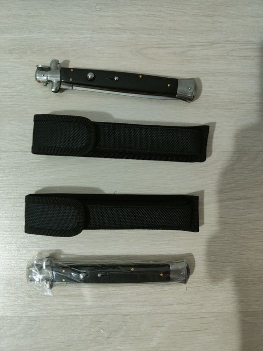 Briceag styleto , Briceag cu buton și blocator / Cuțit Sicilian 34cm