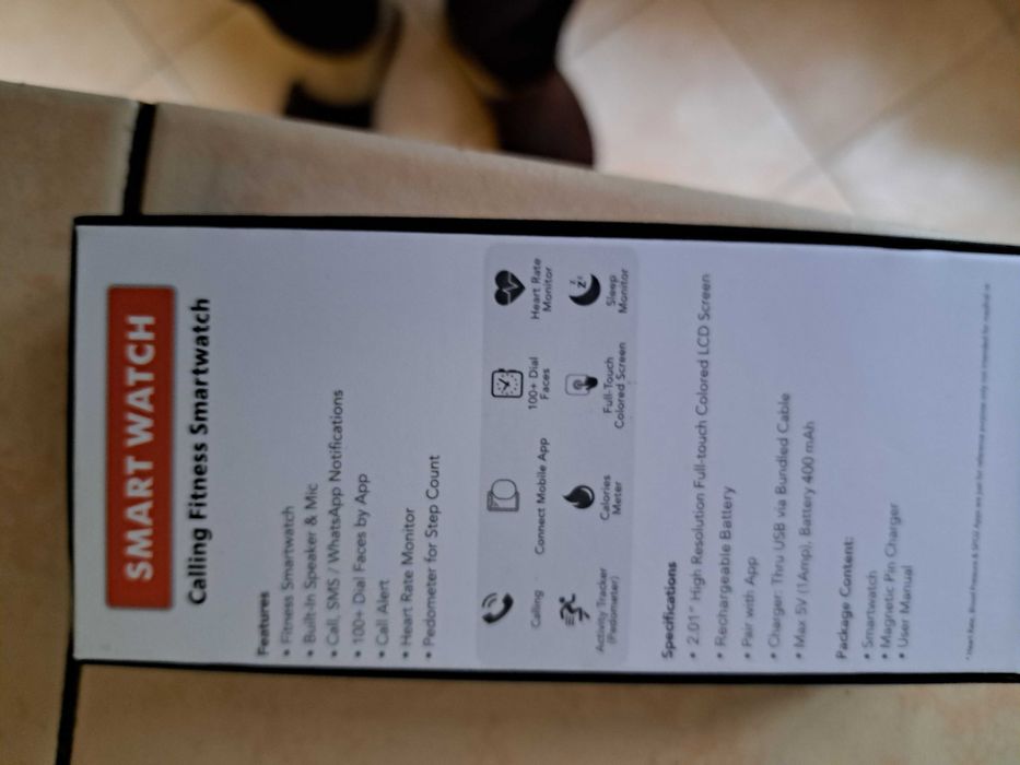 Смарт часовник нов.