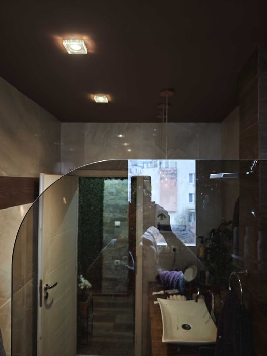 Стационарен параван за баня