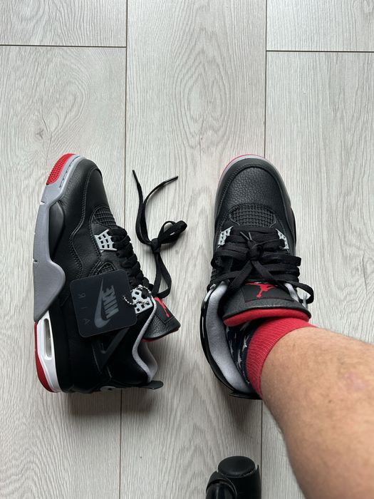 Jordan 4 Bred Reimagined