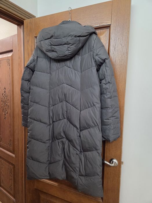 Тёплая длинная куртка, размер 50-52