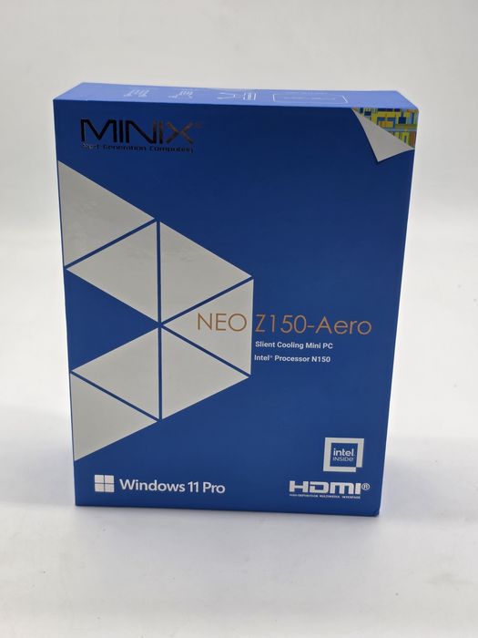Mini PC MINIX Z150-Aero, Intel N150 (N100 modernizat), 16GB DDR4, SSD