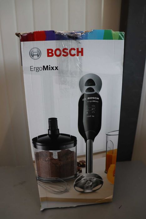 Bosch ErgoMixx MSM67160 3в1 – пасатор с 750 W мотор и купа 1 L