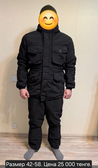 Бушлат и берцы зимние