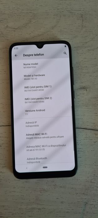 Vând xiaomi mi a3