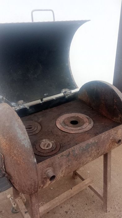 Sobă pe lemne portabilă