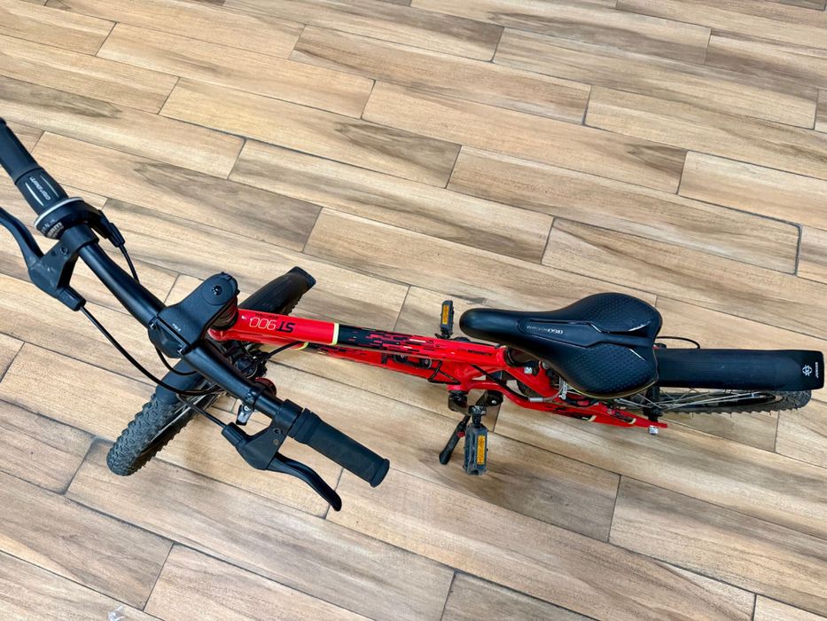 Vand bicicleta Rockrider 20', suspensie hidraulica fata, frâne pe disc, copii 5-8 ani, 900 RON