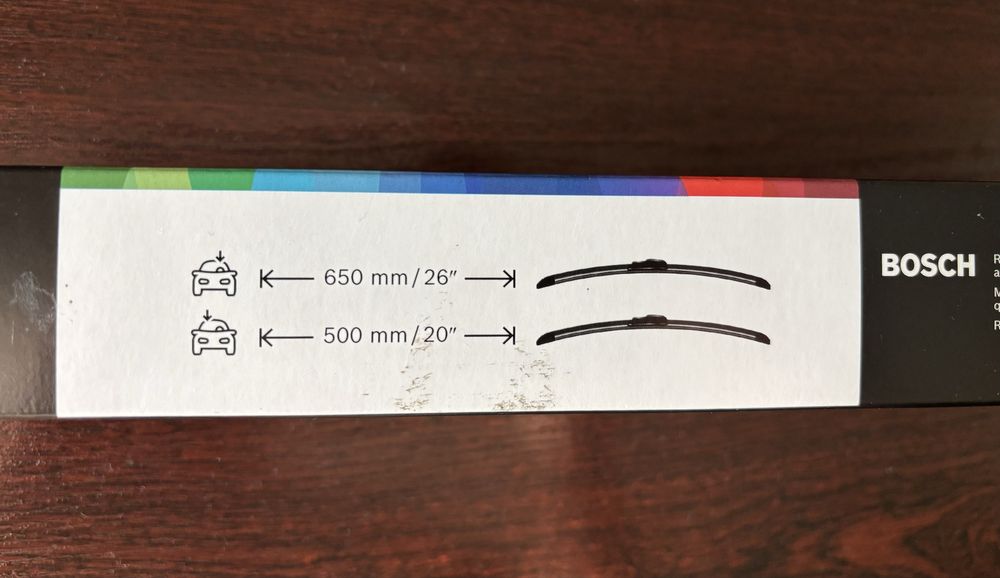 Продавам оригинални чистачки Bosch Aero Twin A 088 S Volvo V50