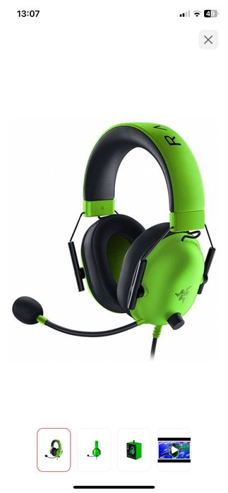 Razer Blackshark V2 X green