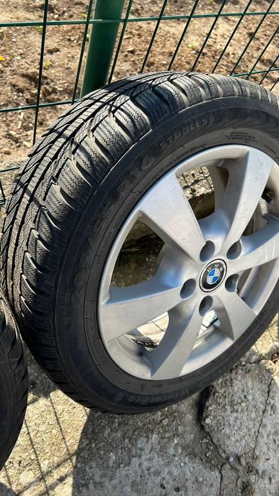 Джанти с зимни гуми за BMW E87 (1 серия) 16 цола – оригинални BMW