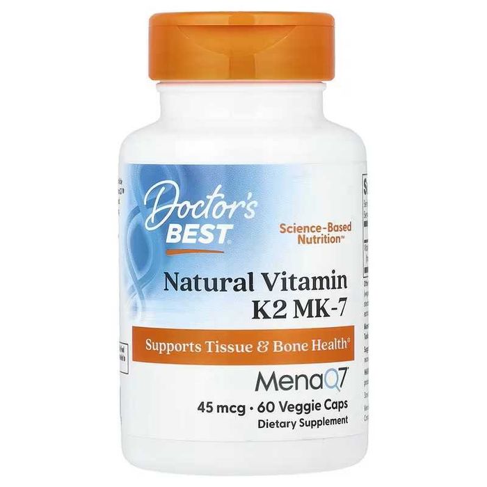Doctor's Best Doctors Best Natural Vitamin K2 MK-7 витамин K2 MK-7