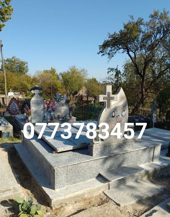 Execut lucrări funerare: Cavouri,monumente-cruci-troițe,reparații..etc
