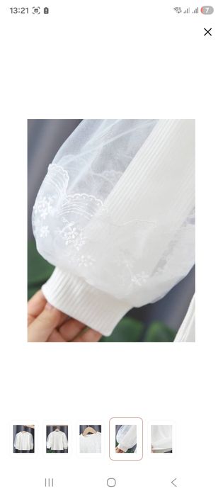 Продам детскую блузку новая