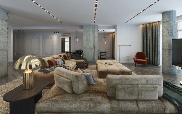 Интерьер дизайн 2 доллара за 1 м^2