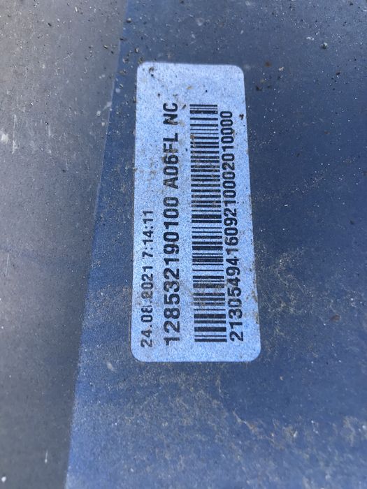 Задна броня за шкодa фабия 3,2015-2022г.Skoda Fabia lll 2015-